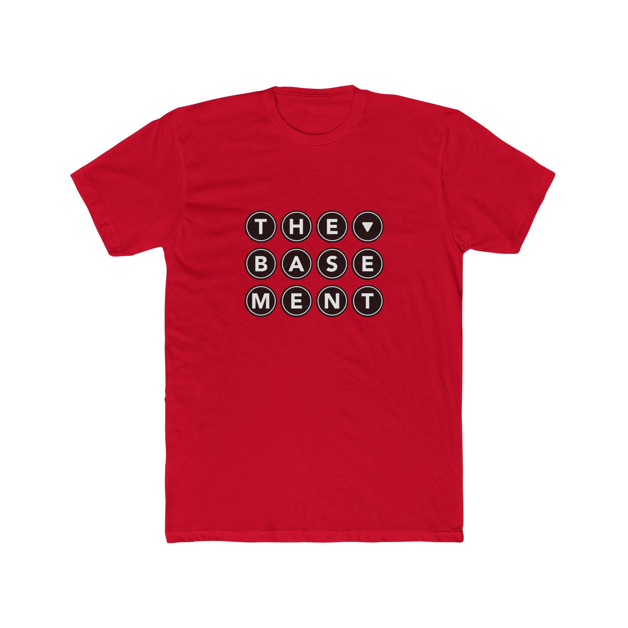 The Basement Unisex Cotton Crew Tee, Graphic T-Shirt