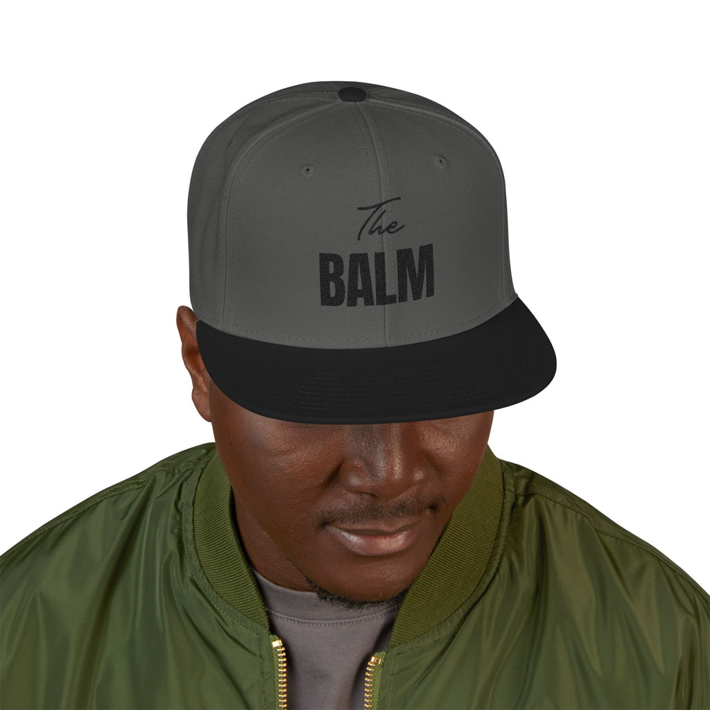Snapback Cap with Embroidery- The Balm CC