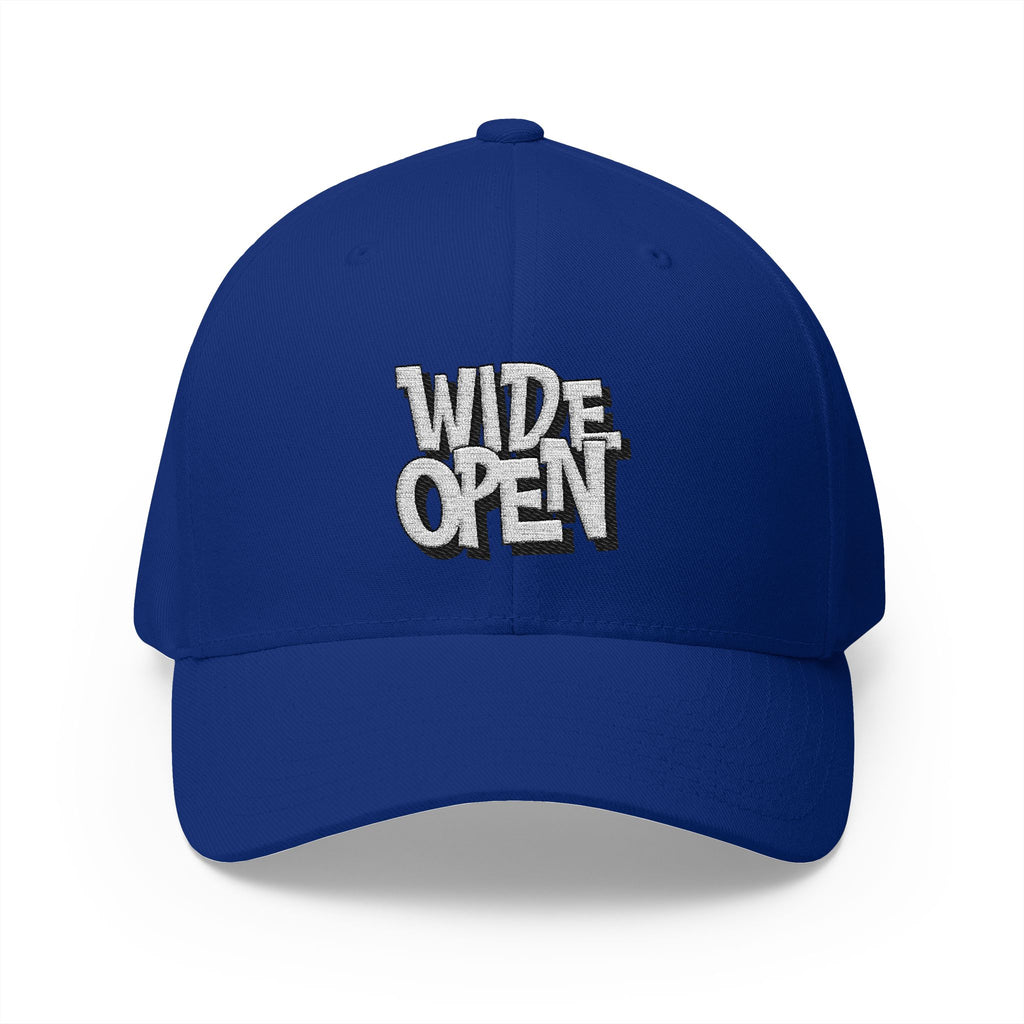 Stylish EMBROIDERED Cap - 'Wide Open'