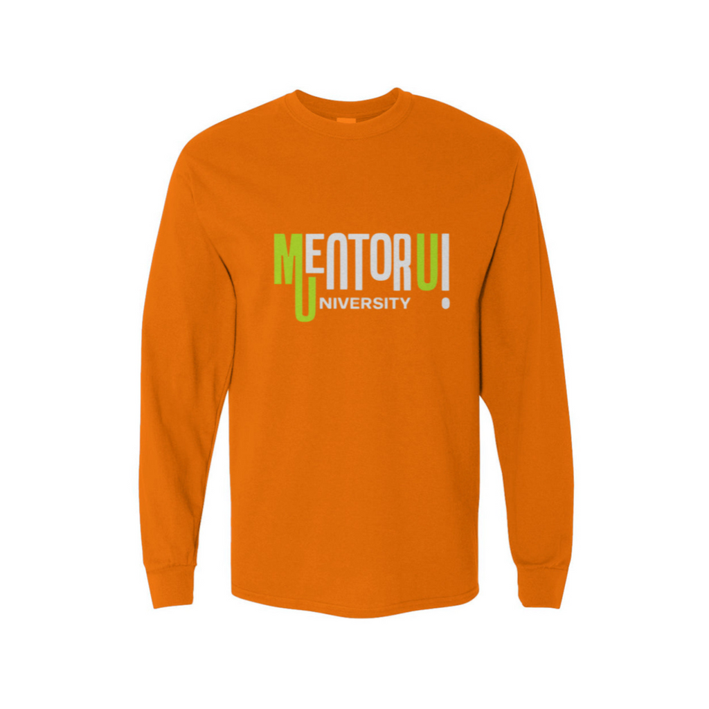 Mentor U  green  Heavy Cotton Long Sleeve Tee