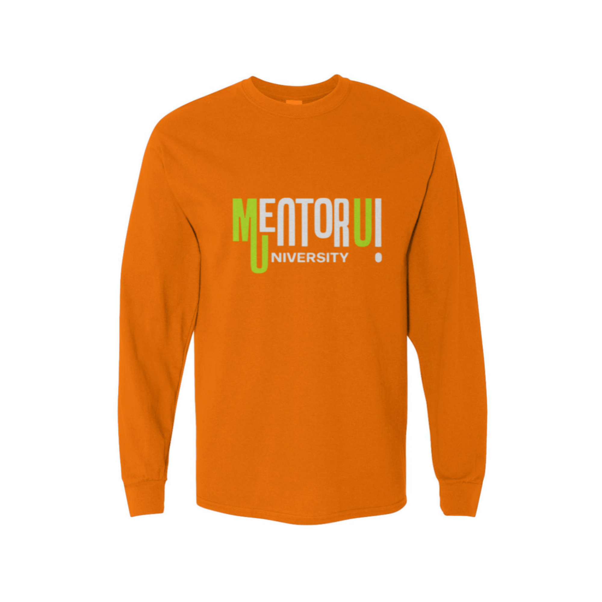 Mentor U  green  Heavy Cotton Long Sleeve Tee